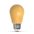 thumbnail image 1 of Bulbrite 862320 2.5W Dimmable S14 Shape Ceramic Yellow Filament LED Bulb - Pack of 10, 1 of 1