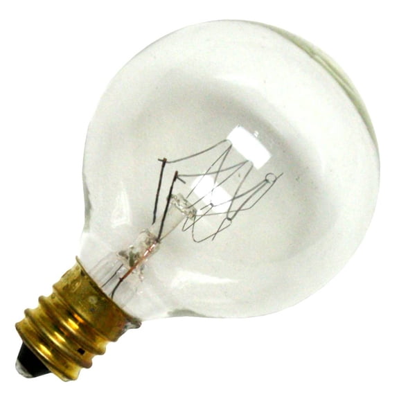Bulbrite 301025 - 25G12CL G12 5 Decor Globe Light Bulb
