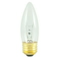 thumbnail image 1 of Bulbrite 405040 40-Watt Incandescent Torpedo B10 Chandelier Bulb  Medium Base  Clear, 1 of 1