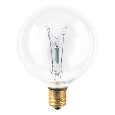 Bulbrite 40G16CL3 - 40W G16 GLOBE CLEAR E12 130V