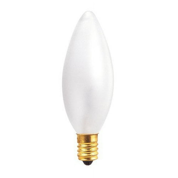 Bulbrite 40CTF/25/3 - 40W B8 FROST E12 130V