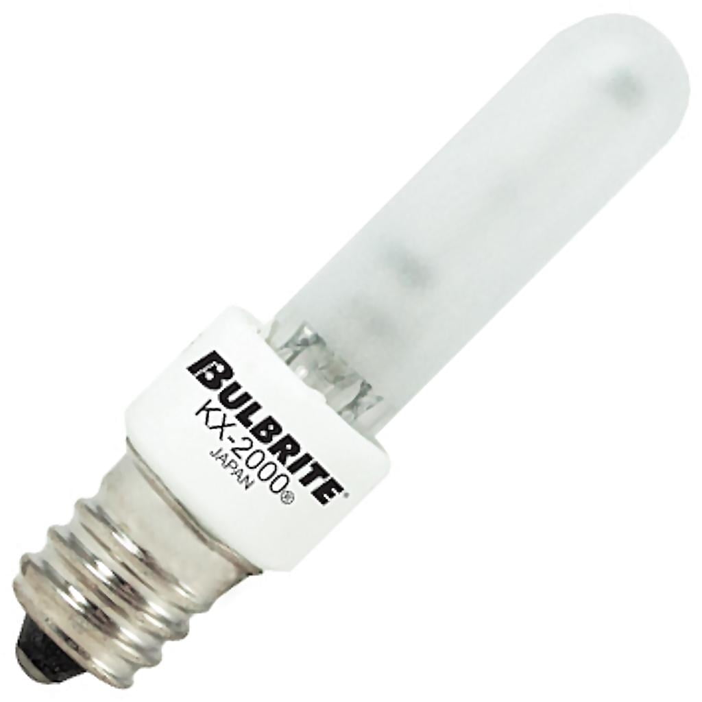 Bulbrite 473061 KX60FR/E12 Screw Base Single Ended Halogen Light Bulb