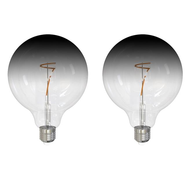 4.5 Watt Clear Glass Dimmable G40 Light Bulb with Medium Base