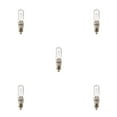 thumbnail image 1 of Bulbrite 50 Watt Dimmable Clear T4 Mini-Candelabra (E11) Halogen Light Bulbs 5/Pack(860796), 1 of 5