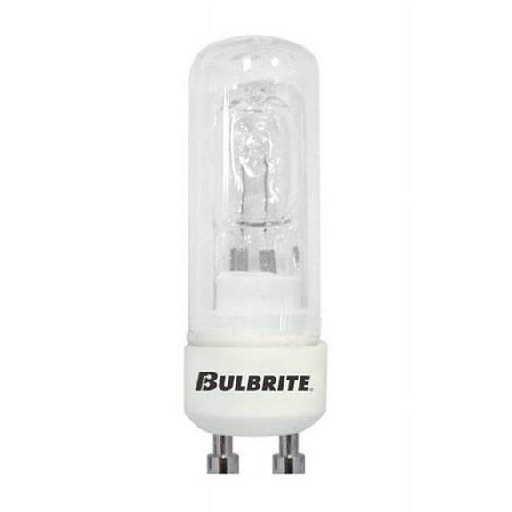 Bulbrite 617035 Q35CL-GU10 35-Watt Dimmable Halogen DJD Type- GU10 Base- Clear - Pack of 5