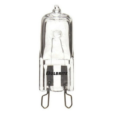 Bulbrite 654075 Q75G9-120 75-Watt Dimmable Halogen Line voltage JC Type T4- G9 Base- Clear  - Pack of 5