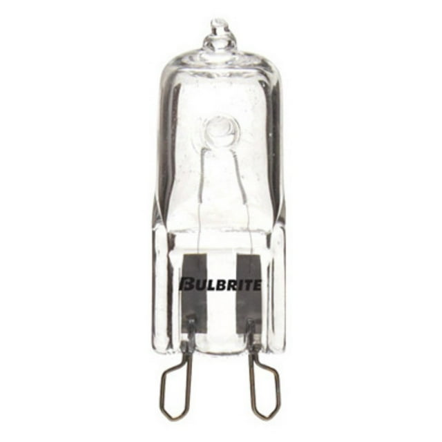 Bulbrite 654075 Q75G9-120 75-Watt Dimmable Halogen Line voltage JC Type T4- G9 Base- Clear  - Pack of 5