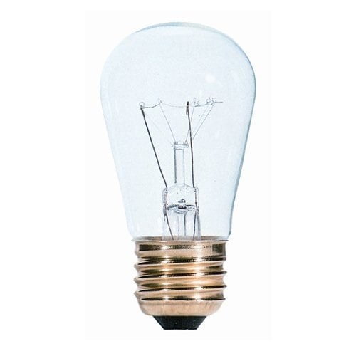 bulbrite 701111 - 11s14c - 11 watt s14 clear sign bulb
