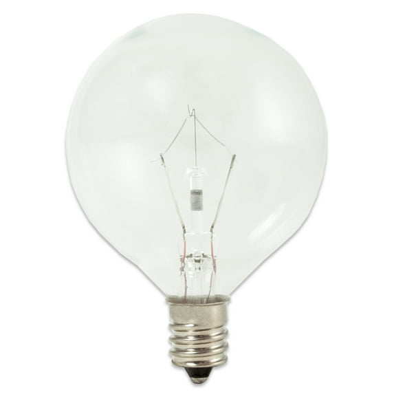 Bulbrite KX2000 Pack of (2) 40 Watt Dimmable Frost T3 Xenon Light Bulbs with Mini-Candelabra (E11) Base, 2700K Warm White Light