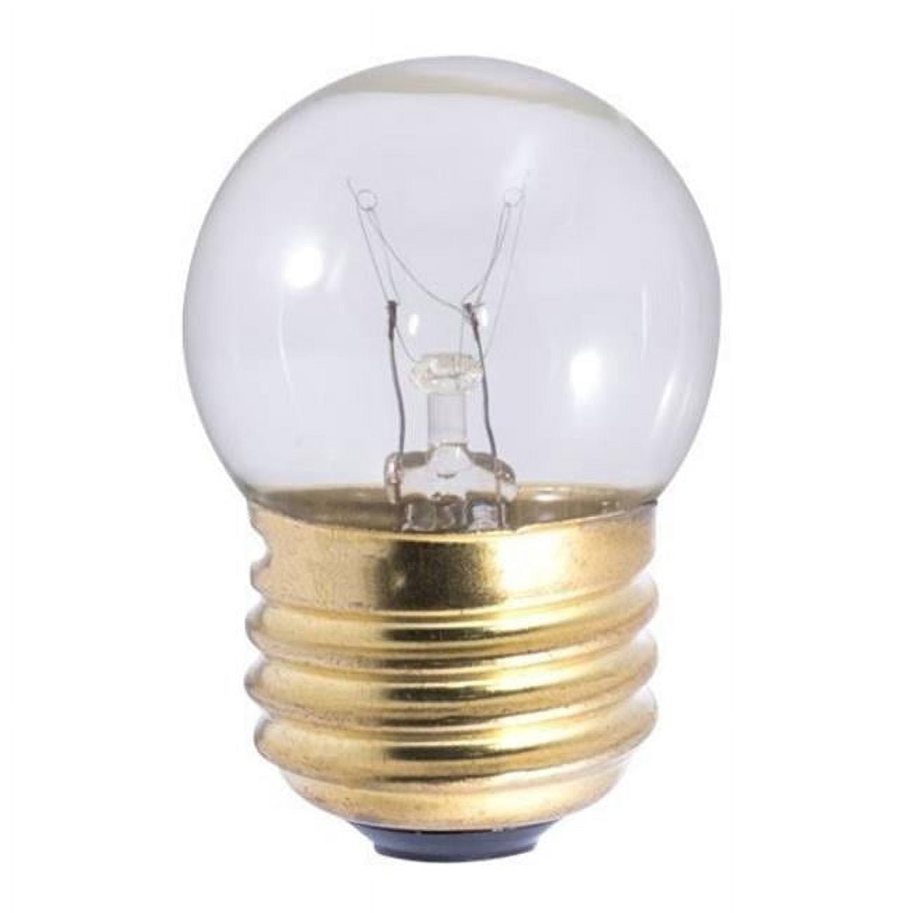 Bulbrite 861120 7.5 watt Dimmable S14 Incandescent Light Bulbs with Medium E26 Base, Clear - Pack of 25