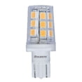 thumbnail image 1 of Bulbrite Pack of (2) 2.5 Watt 12V Clear T3 LED Mini Light Bulbs with Wedge Base  3000K Soft White Light  230 Lumens, 1 of 2