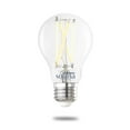 thumbnail image 1 of Bulbrite 861706 Pack Of (2) 8 Watt Dimmable A19 Medium (E26) Led Bulbs - Clear, 1 of 9
