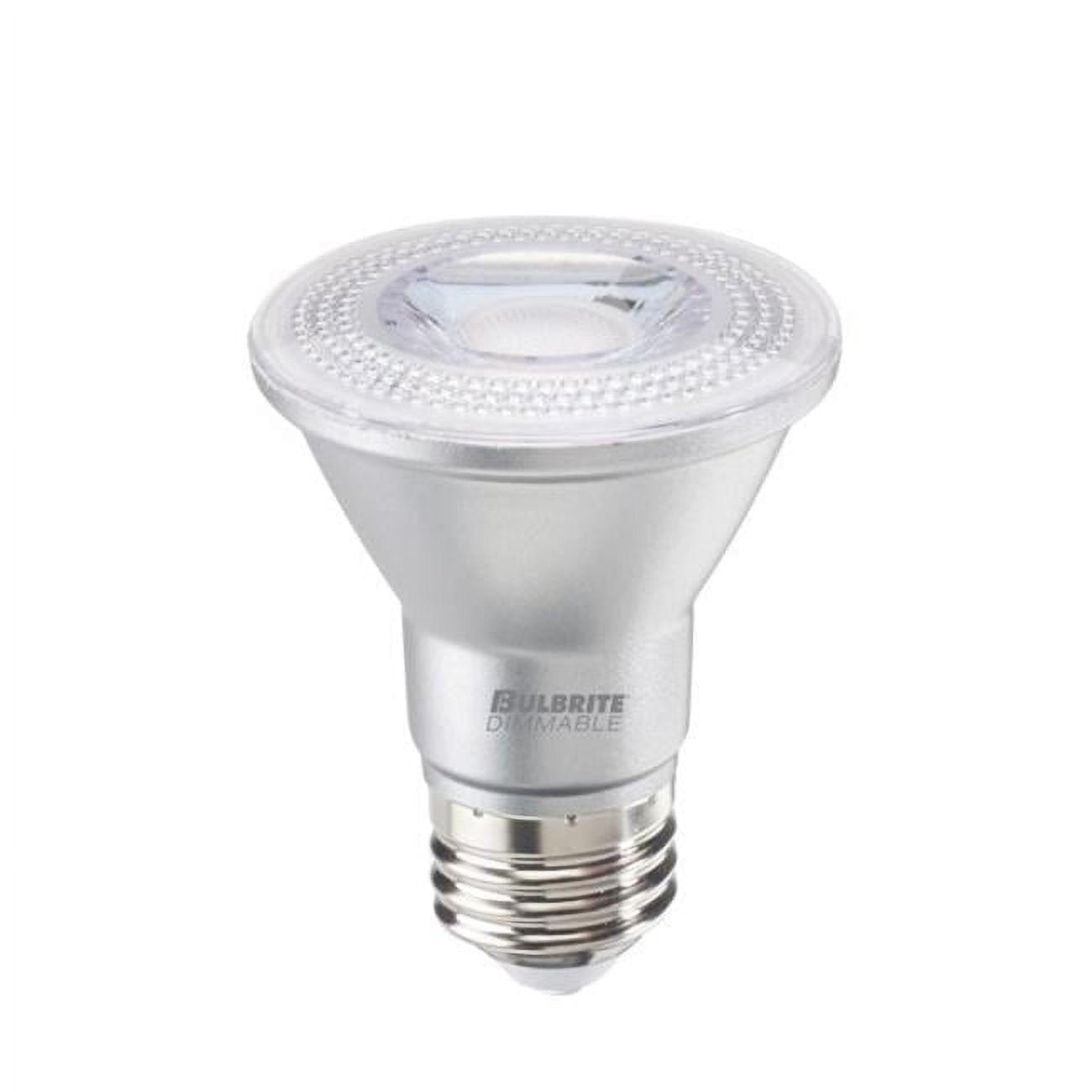 Bulbrite 861716 Pack Of (6) 7 Watt Dimmable Par20 Medium (E26) Led Bulbs