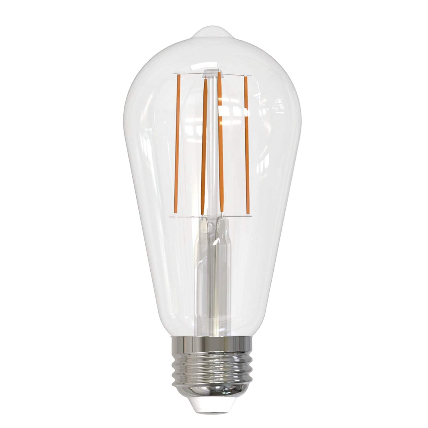 Bulbrite 861941 Pack Of (2) 8.5 Watt Vintage Edison Dimmable St18 Medium (E26) Led Bulbs -