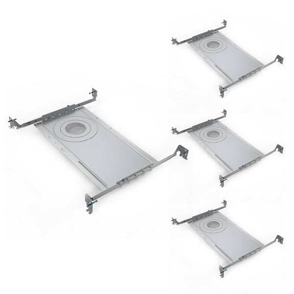 Bulbrite 862660 24 in. Metal Mounting Bracket for Recessed Downlights, Pack of 4
