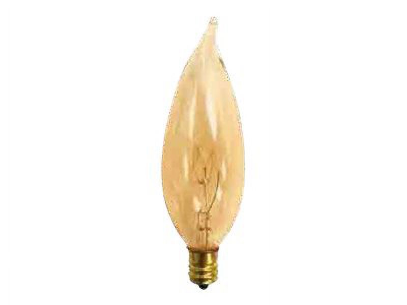 Bulbrite Decorative - Incandescent light bulb - shape: CA10 - E12 - 15 W - warm white light - 2700 K - antique - image 1 of 4