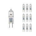 thumbnail image 1 of Bulbrite Halogen Mini T3 JC Bi-Pin Base (G4)Clear Light Bulbs 20 Watt 10/Pack(860781), 1 of 7