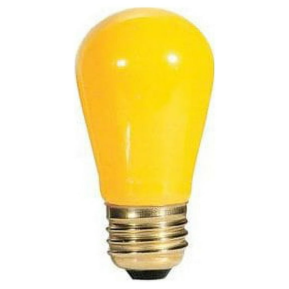 Bulbrite Industries 11W Yellow String Replacement Light Bulb