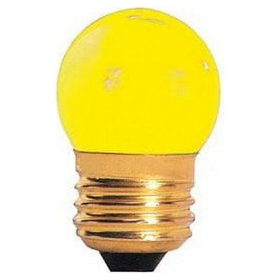 Bulbrite 7.5S11Y - 7.5W S11 CERAMIC YELLOW 130V