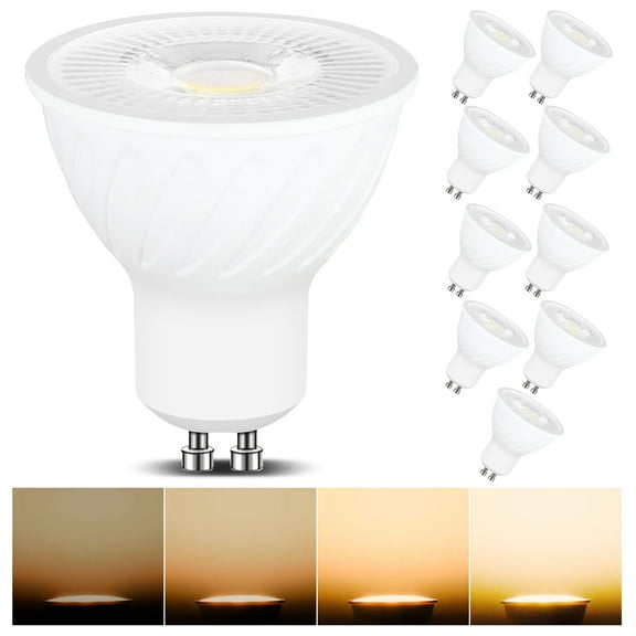 Bulbrite LED 7W (70W Equivalent) Soft Warm White, Dimmable (10 Pack)