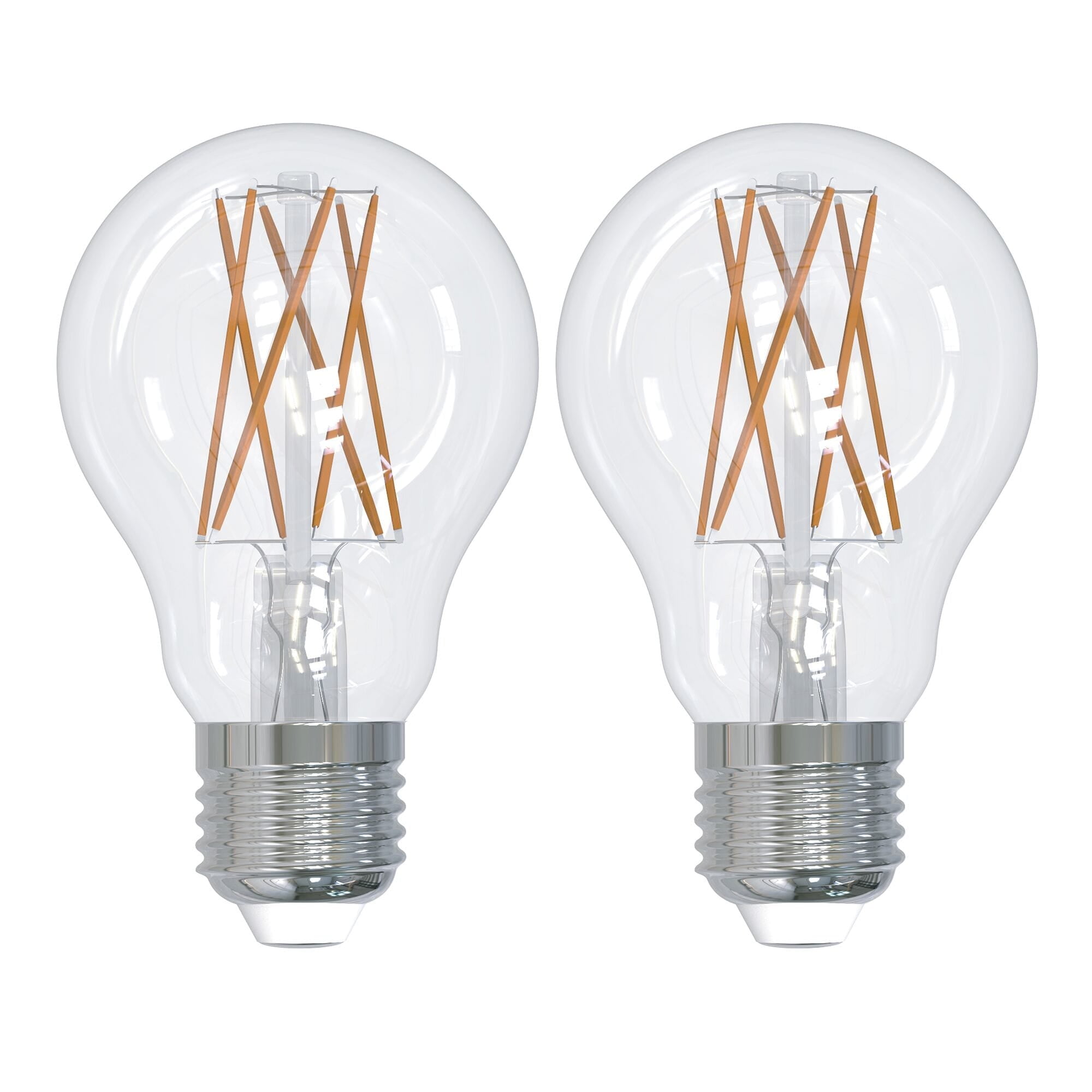 8.5 Watt Clear Dimmable LED Filament Bulb Set