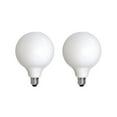 thumbnail image 1 of Bulbrite LED Filament Pack of (2) 8.5 Watt Dimmable G40 Light Bulbs with a Milky Finish and Medium (E26) Base - 3000K (Soft White Light), 800 Lumens, 1 of 7