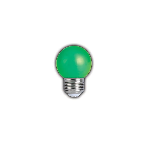 Bulbrite LED G14 1W Green Light Bulb 5 Pack (770152) 861353