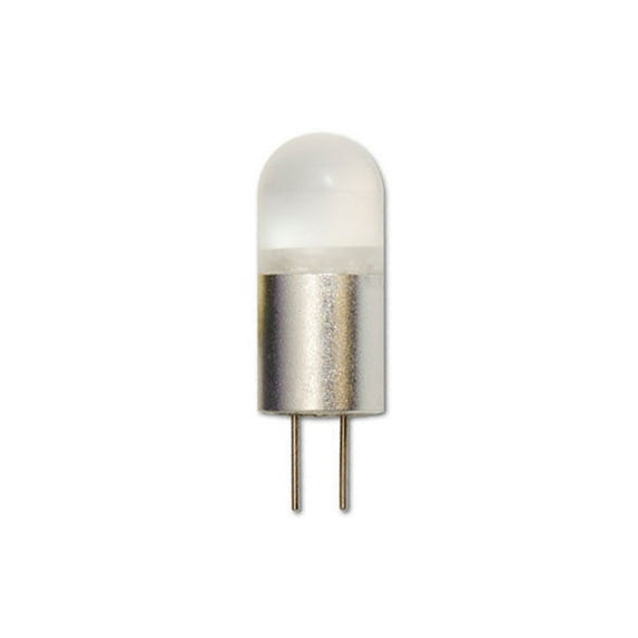 Bulbrite LED/JC/12CW 0.6-Watt LED Low Voltage JC Bi-Pin, G4 Base, Cool White Bulb