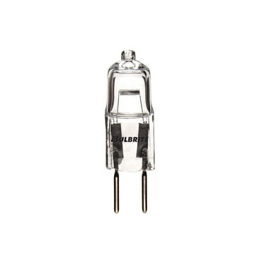 Bulbrite  Pack of (10) Dimmable Clear T3 Bi-Pin Halogen Mini (GY6.35) 35 Watt