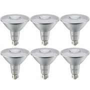 Bulbrite Pack of (2) 15 Watt Dimmable Narrow Flood PAR38 Medium (E26) LED Bulb - 1200 Lumens 3000K and 80 CRI