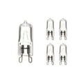 thumbnail image 1 of Bulbrite  Pack of (5) Dimmable T4 Bi-Pin (G9) Halogen Mini Clear 75 Watt, 1 of 5