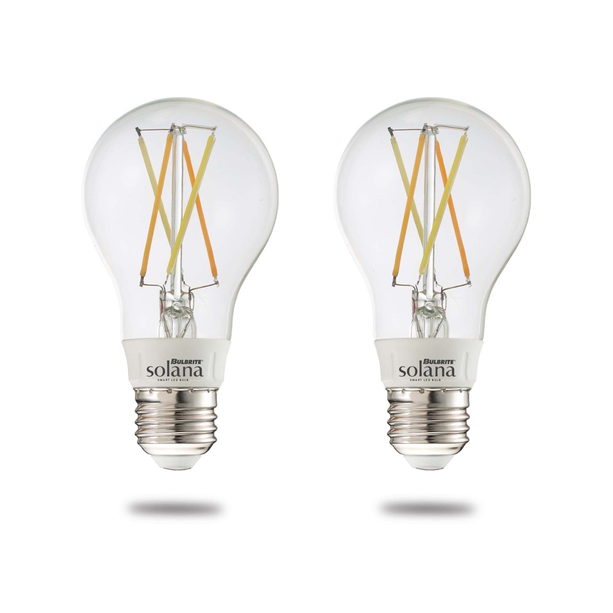 40 Watt Equivalent Clear Dimmable LED Smart Bulb 2-Pack