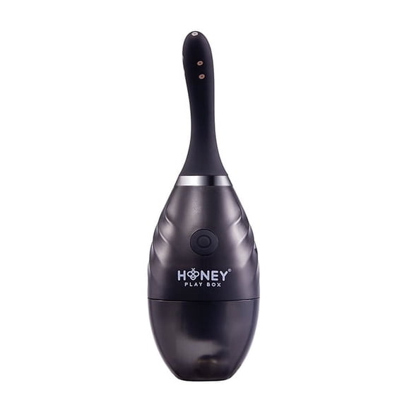 Bulby Auto Spray Anal Douche Kit, Black