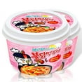 Buldak Tteokbokki 2Pack Korean Rice Cake Instant Korean Snack Tteok