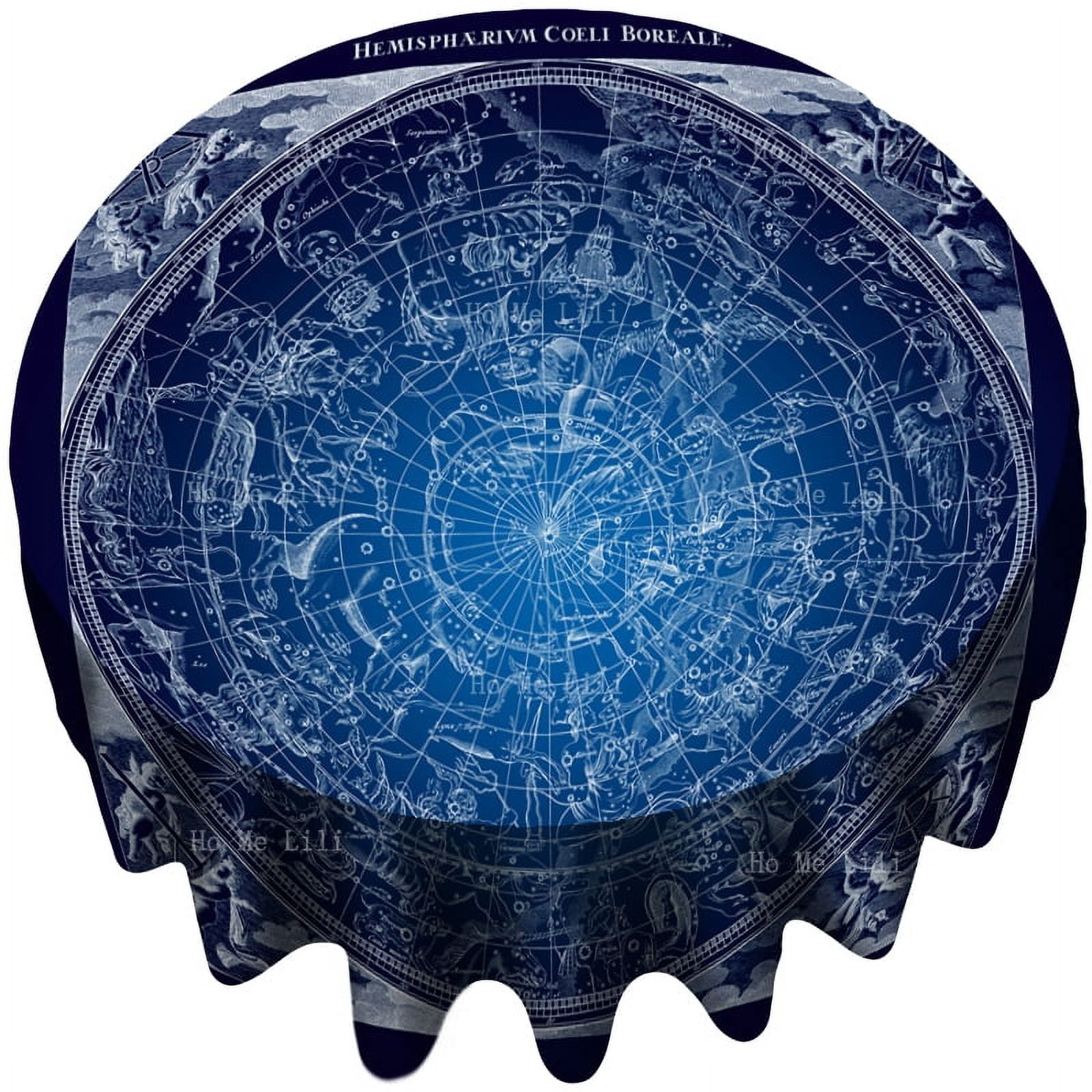 Bule Antique Zodiac Map Astrological - Bule Antique Zodiac Map Astrological Celestial Of The Northern Hemisphere Round Tablecloth By Ho Me Lili Tabletop R D2009dc3 478c 485c 9e06 8717a4b5f171.faf03d2c93ae02289b5440c932df3360 