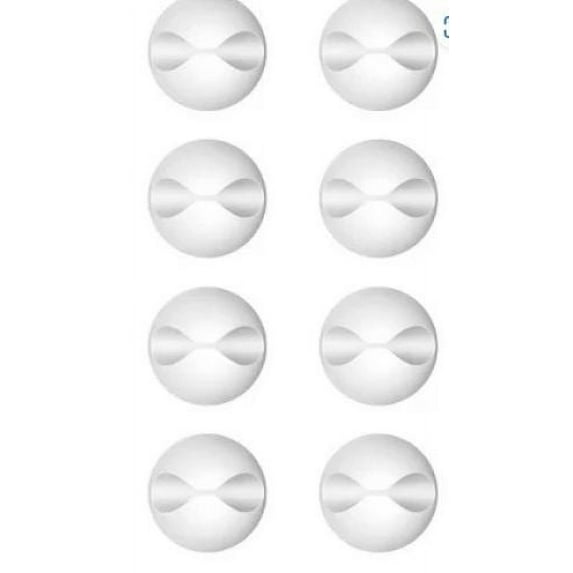 BuleStore Cable Clips, Cord Organizer Cable Management, Self Adhesive Wire Holder System, Multipurpose Wire Clips