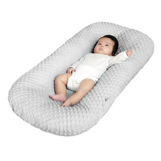  Mamibaby Baby Lounger Cover, Ultra Breathable Nest Pillow  Cover for 0-24 Months, Portable Lightweight Adjustable Infant Floor Seat  for Travel, Newborn Essentials Organic Co-Sleeper Baby Snuggle : Baby