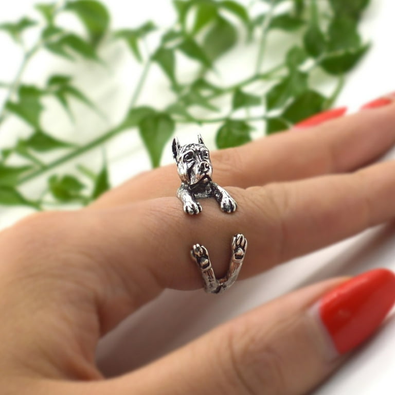 Vintage cheap animal rings