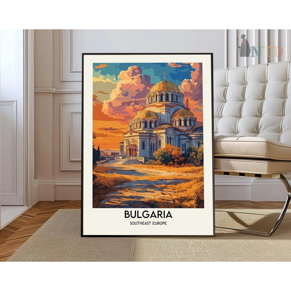 Bulgaria Print, Bulgaria Wall Art, Bulgaria Poster, Bulgaria Photo, Bulgaria Poster Print, Bulgaria Travel Poster, Varna Bulgaria Poster Wall Art, Modern Wall Decor, 8x12 UNFRAMED