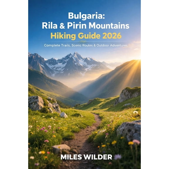 Wanderpeak Adventure Guides Bulgaria Rila & Pirin Mountains Hiking Guide 2026: Complete Trails, Scenic Routes & Outdoor Adventures, Book 91, (Paperback)