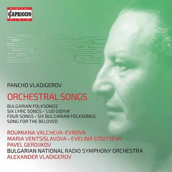 Bulgarian National Radio Symphony Orchestra Vladigerov - Orchestral Songs - Music & Performance - CD