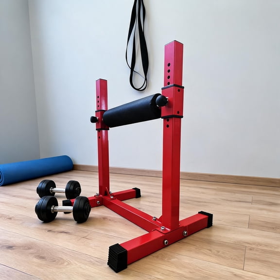 Bulgarian Split Squat & Leg Curl Machine One Leg Stand for Home Gym