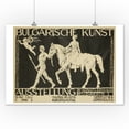 thumbnail image 1 of Bulgarische Kunst Ausstellung Vintage Poster (artist: Roloff) Switzerland c. 1916 (12x18 Art Print, Wall Decor Travel Poster), 1 of 1