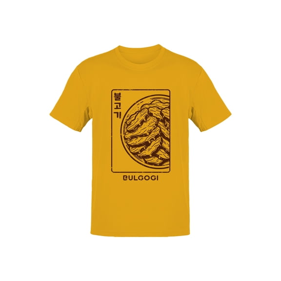 Bulgogi Korean BBQ Illustration Men's T-shirt