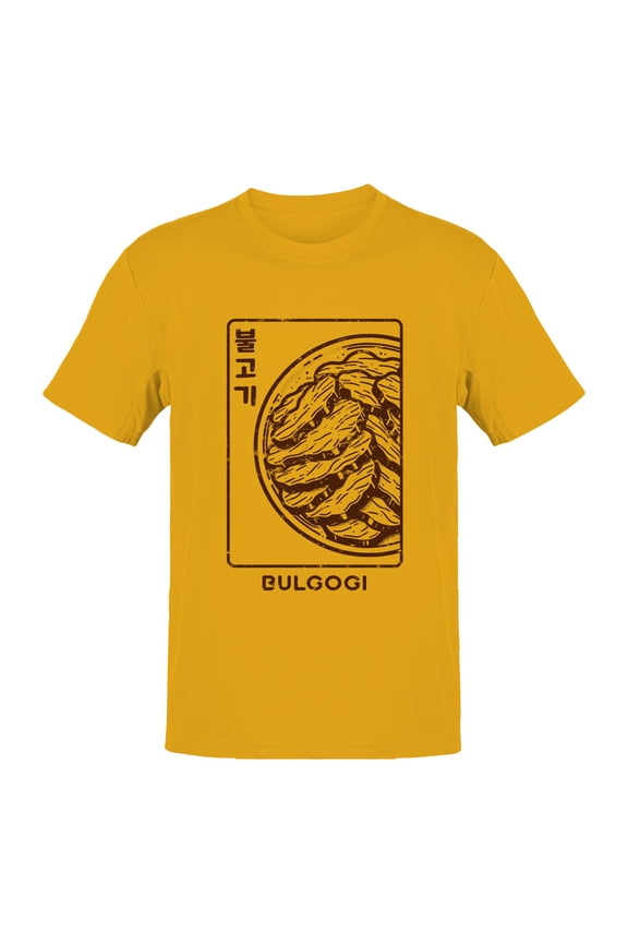 Bulgogi Korean BBQ Illustration Men's T-shirt