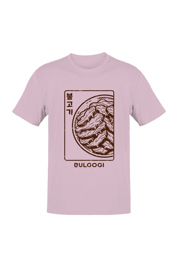 Bulgogi Korean BBQ Illustration Men's T-shirt
