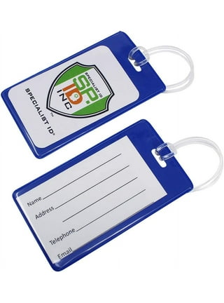 Book bag top name tags