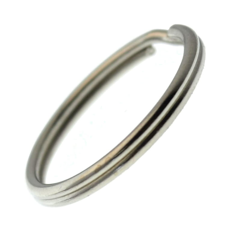 Stainless Steel Split Key Ring 1/2 Inch Diameter (USA)