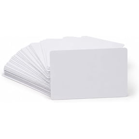 Bulk 100 Pack Premium Blank Composite ID Cards for Retransfer Printers 30 Mil Graphic Quality PET PVC Blend CR80 8030 by Specialist ID Compatible with Magicard Prima 4 Prima 8 and Fargo HDP Printers