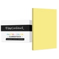 thumbnail image 1 of Bulk of 1000 Sheets, Canary 8.5" x 14" Menu Legal Size Pastel Color Card Stock Paper, 67Lb Vellum Bristol Cardstock | Perfect for School and Craft Projects, 1 of 5